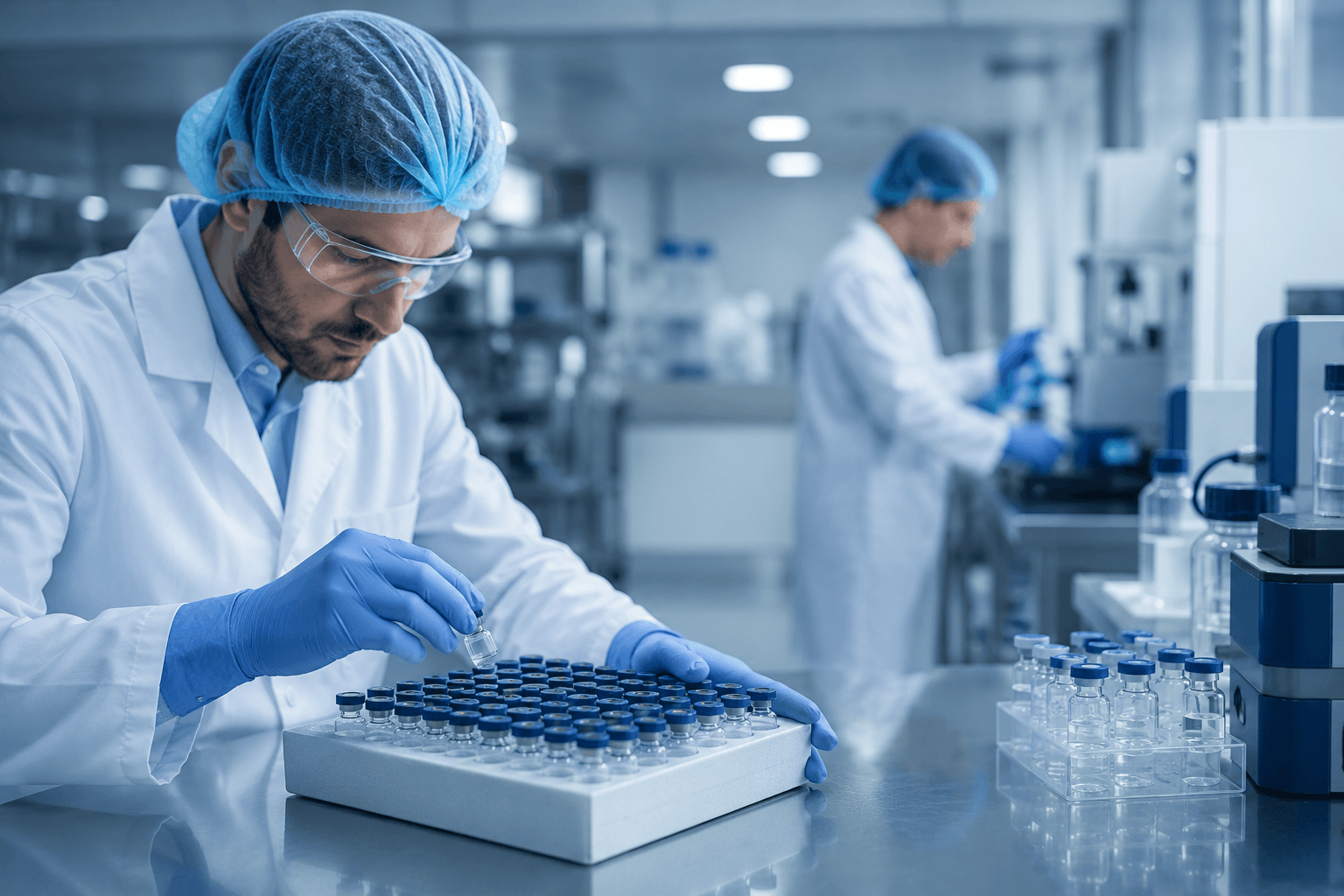 Direct manufacturer relationships at Pharma Lab